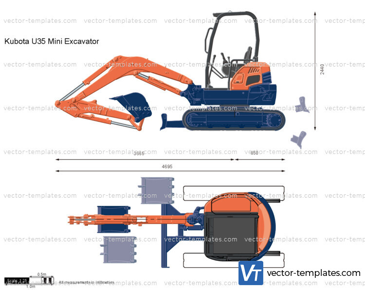 Kubota U35 Mini Excavator