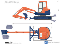 Kubota U45 Mini Excavator