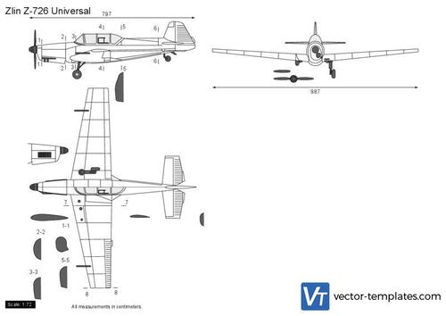 Zlin Z-726 Universal