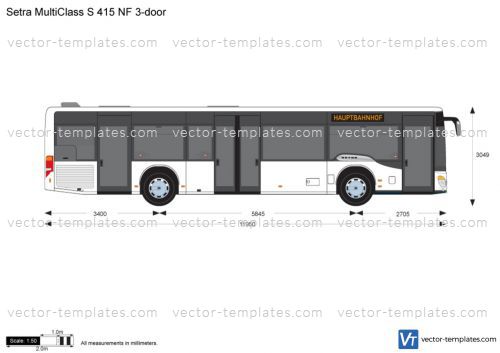 Setra MultiClass S 415 NF 3-door