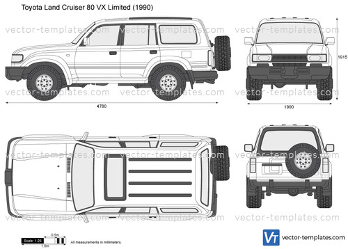 Toyota Land Cruiser 80 VX Limited