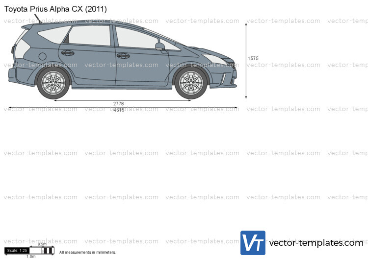 Toyota Prius Alpha CX