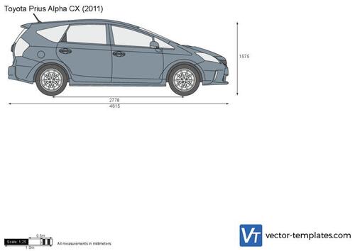 Toyota Prius Alpha CX