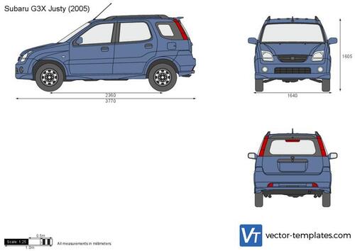 Subaru G3X Justy