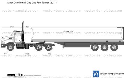 Mack Granite 6x4 Day Cab Fuel Tanker