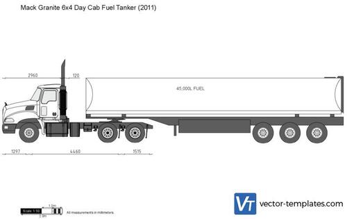 Mack Granite 6x4 Day Cab Fuel Tanker