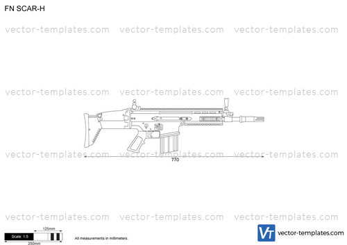 Templates - Weapons - Rifles - FN SCAR-H