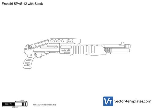 Franchis SPAS-12 with Stock