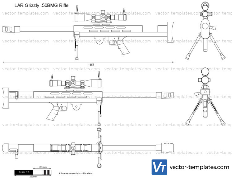 LAR Grizzly .50BMG Rifle