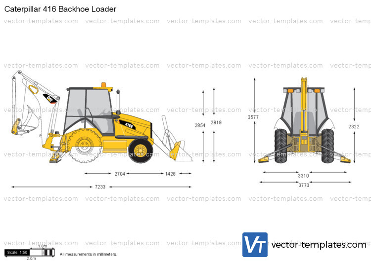 Caterpillar 416 Backhoe Loader