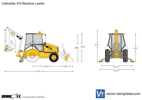 Caterpillar 416 Backhoe Loader