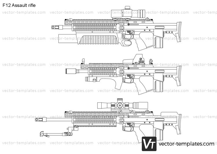 F12 Assault rifle