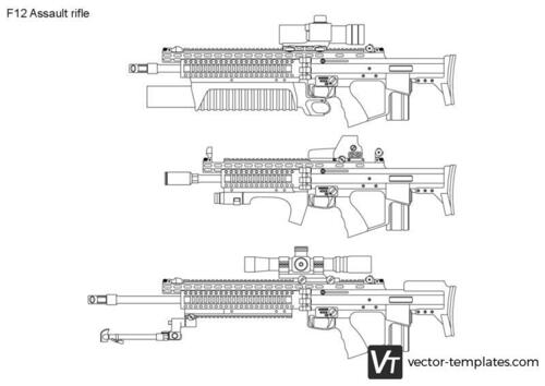 F12 Assault rifle