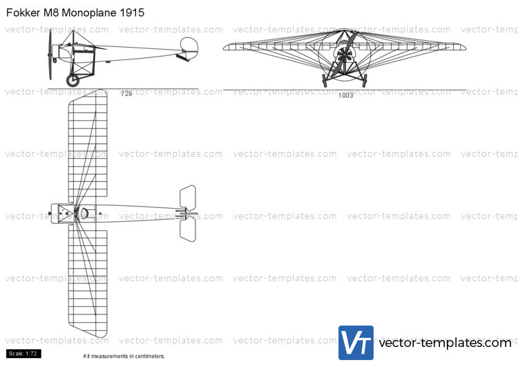 Fokker M8 Monoplane 1915