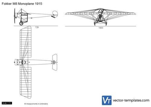 Fokker M8 Monoplane 1915