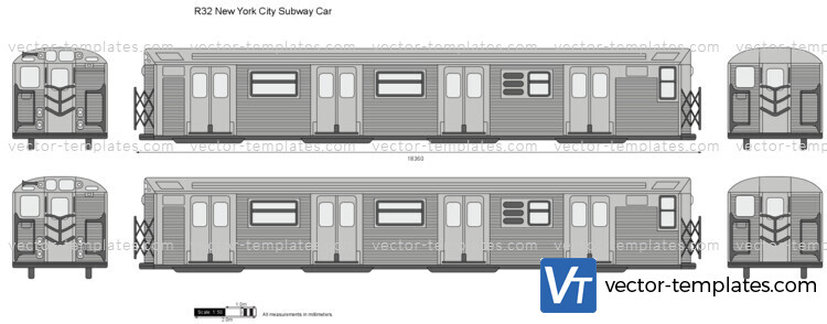 R32 New York City Subway Car