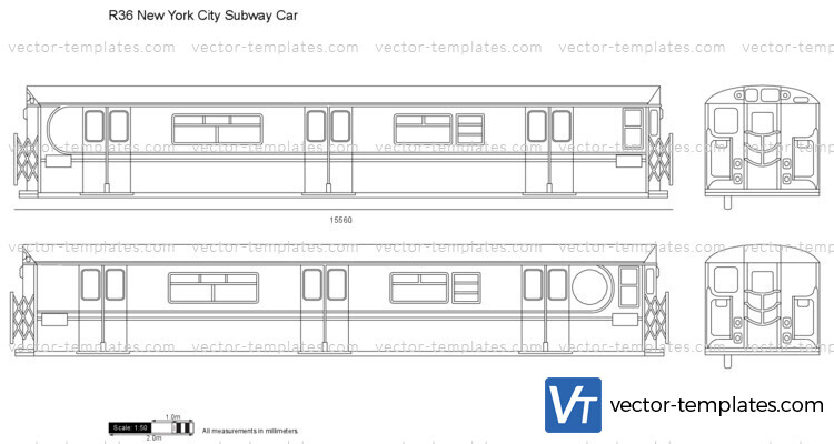 R36 New York City Subway Car