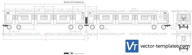 R42 New York City Subway Car