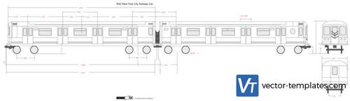 R42 New York City Subway Car