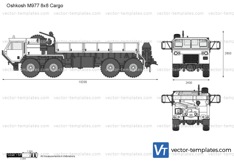 Oshkosh M977 8x8 Cargo