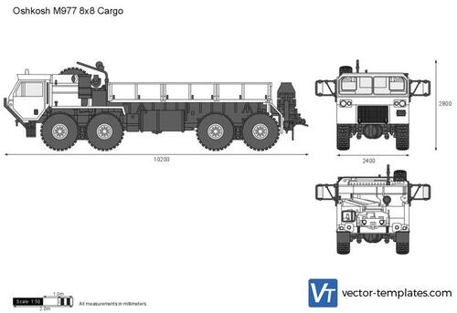 Oshkosh M977 8x8 Cargo