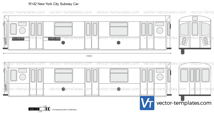 R142 New York City Subway Car