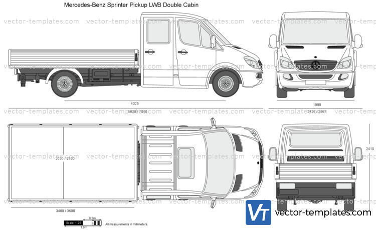 Mercedes-Benz Sprinter Pickup LWB Double Cabin