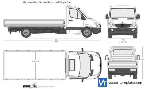 Mercedes-Benz Sprinter Pickup LWB Single Cab