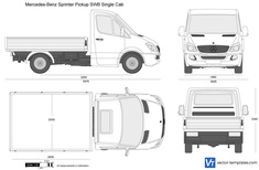 Mercedes-Benz Sprinter Pickup SWB Single Cab