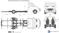 Mercedes-Benz Sprinter T-Frame XLWB Single Cab