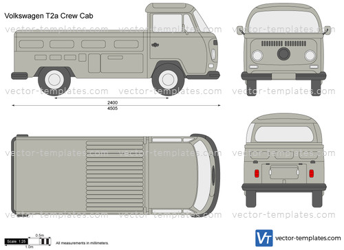 Volkswagen T2a Crew Cab