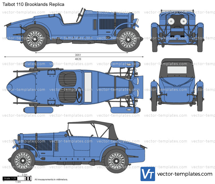 Talbot 110 Brooklands Replica