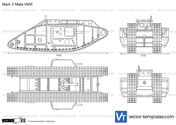 Mark V Male WWI