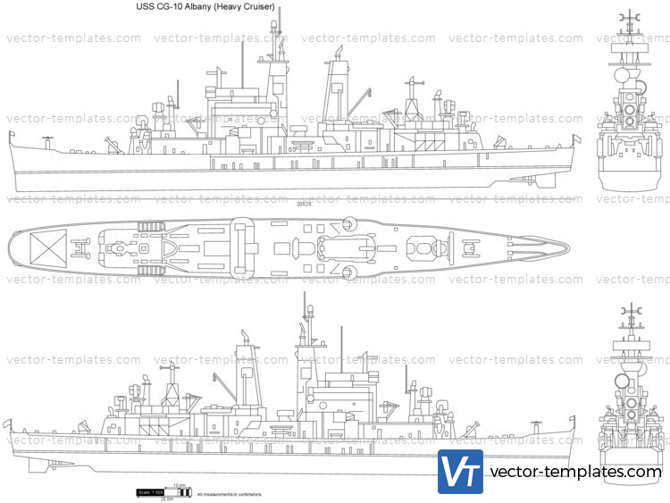 USS CG-10 Albany (Heavy Cruiser)