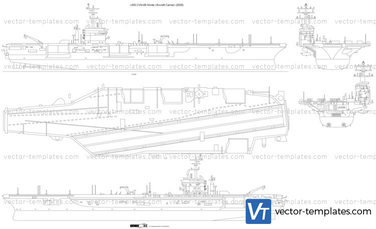 USS CVN-68 Nimitz (Aircraft Carrier)