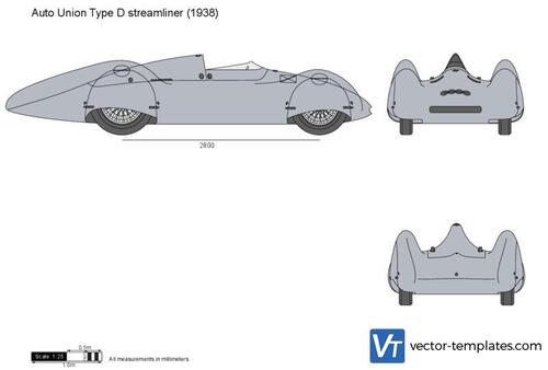 Auto Union Type D streamliner