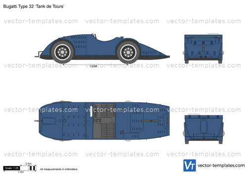Bugatti Type 32 `Tank de Tours`