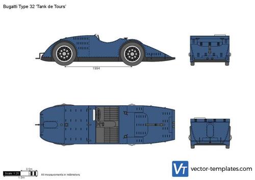 Bugatti Type 32 `Tank de Tours`