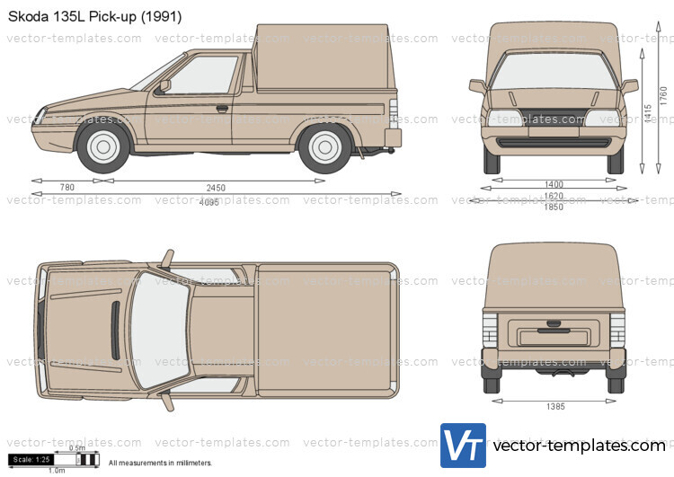 Skoda 135L Pick-up