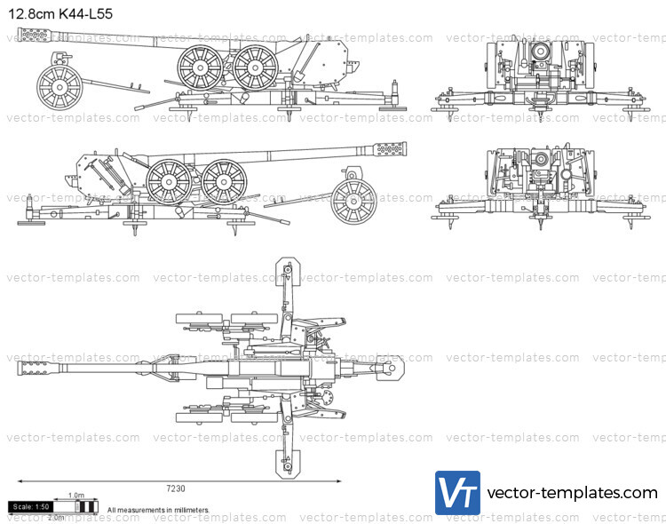 12.8cm K44-L55