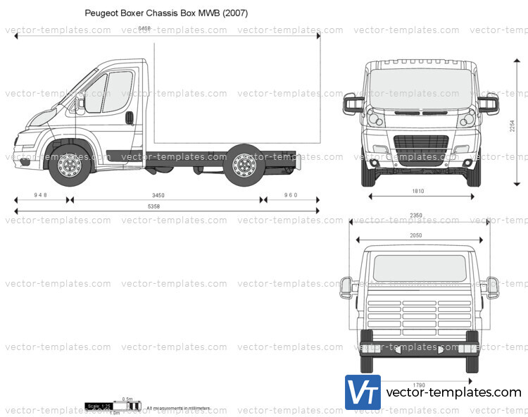 Peugeot Boxer Chassis Box MWB