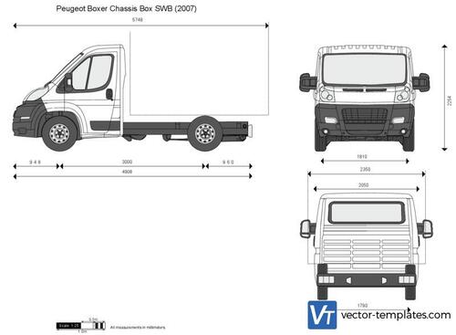 Peugeot Boxer Chassis Box SWB