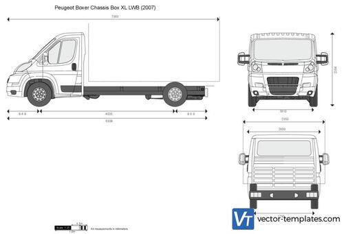 Peugeot Boxer Chassis Box XL LWB