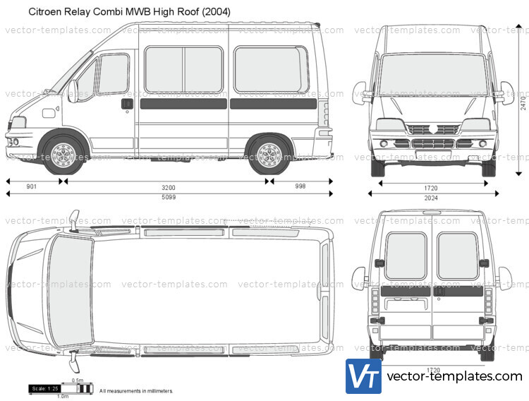 Citroen Relay Combi MWB High Roof