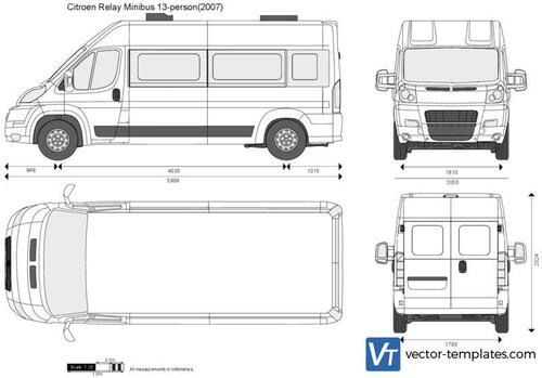 Citroen Relay Minibus 13-person