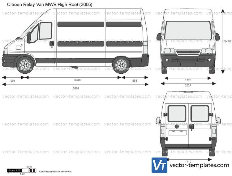 Citroen Relay Van MWB High Roof