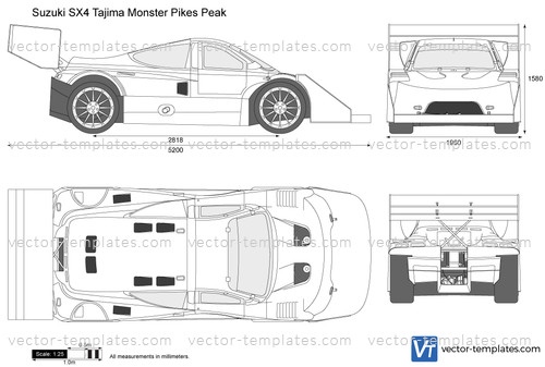 Suzuki SX4 Tajima Monster Pikes Peak