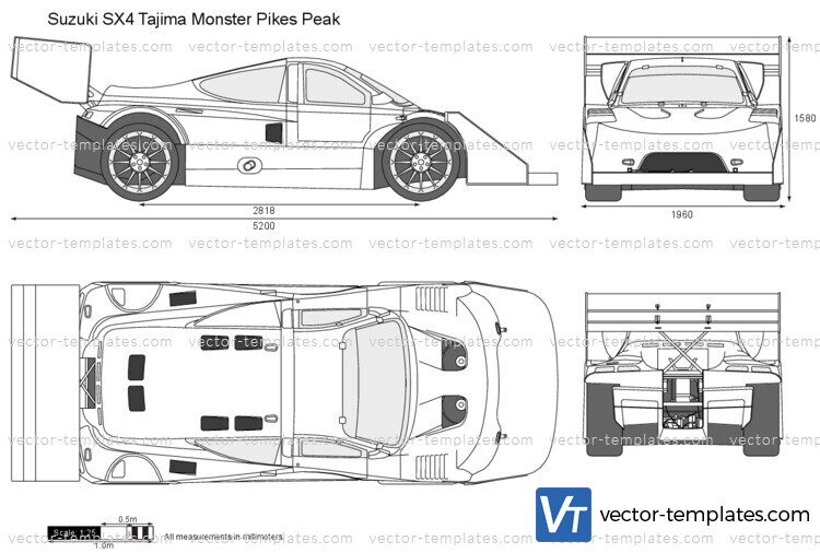 Suzuki SX4 Tajima Monster Pikes Peak