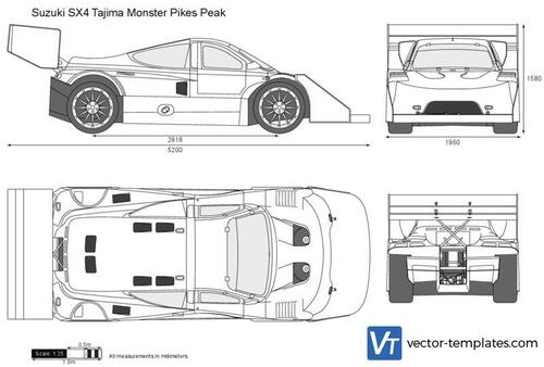 Suzuki SX4 Tajima Monster Pikes Peak