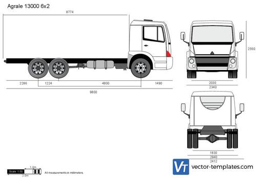 Agrale 13000 6x2